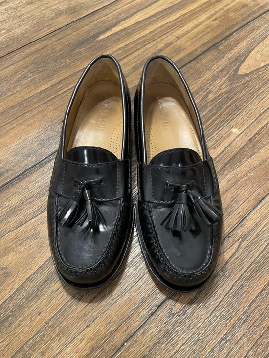Cole Haan Pinch Men’s 8 M Black Leather Tasseled Loafers Shoes Slip On Classic main image 5